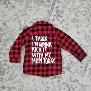 ▪︎ Boutique Shirt Girl/Boy Flannel - 3T ▪︎